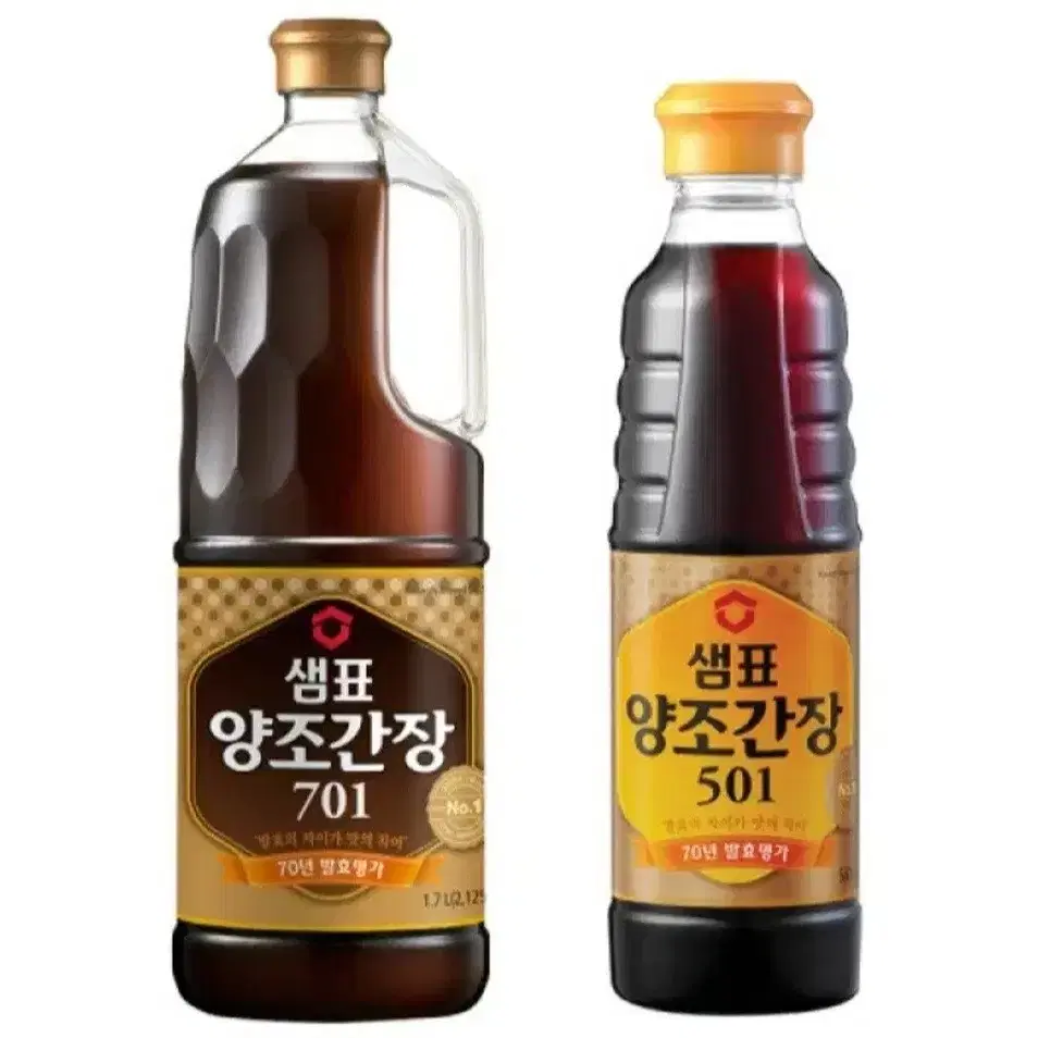 무료배송번개최저가 샘표양조간장701 1.7L+샘표양조간장501 500ML