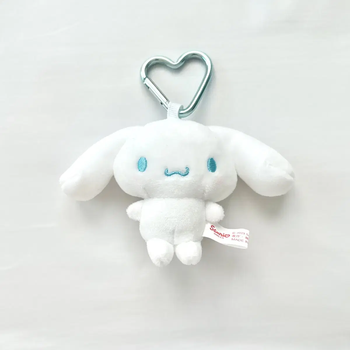 Sanrio Cinnamon Roll Heart Carabiner Mascot doll Keyring