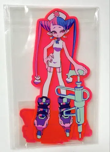 츄츄 주 아크릴 스탠드 피기원 꽃부리 개인전 브레인 머신 04