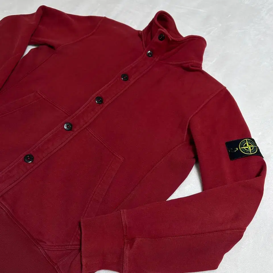 Stone Island 스톤 아일랜드 와펜 버튼 코튼 자켓 100-105