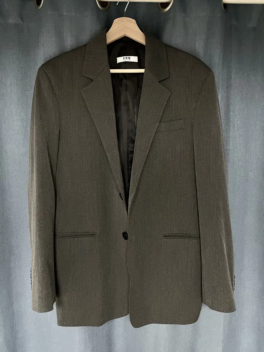 COQ Charcoal blazer jacket L size 100