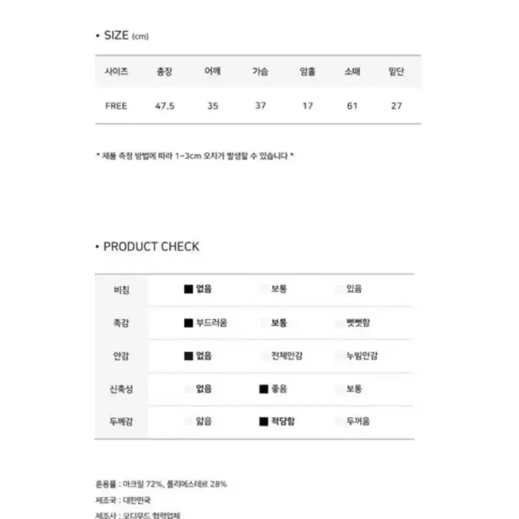 모디무드 꽈배기 라운드넥 가디건 네이비