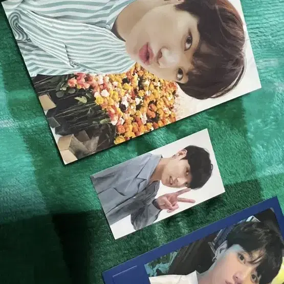 방탄 bts  정국 포카 매직샵 럽셀 여권+ 럽셀 러기지