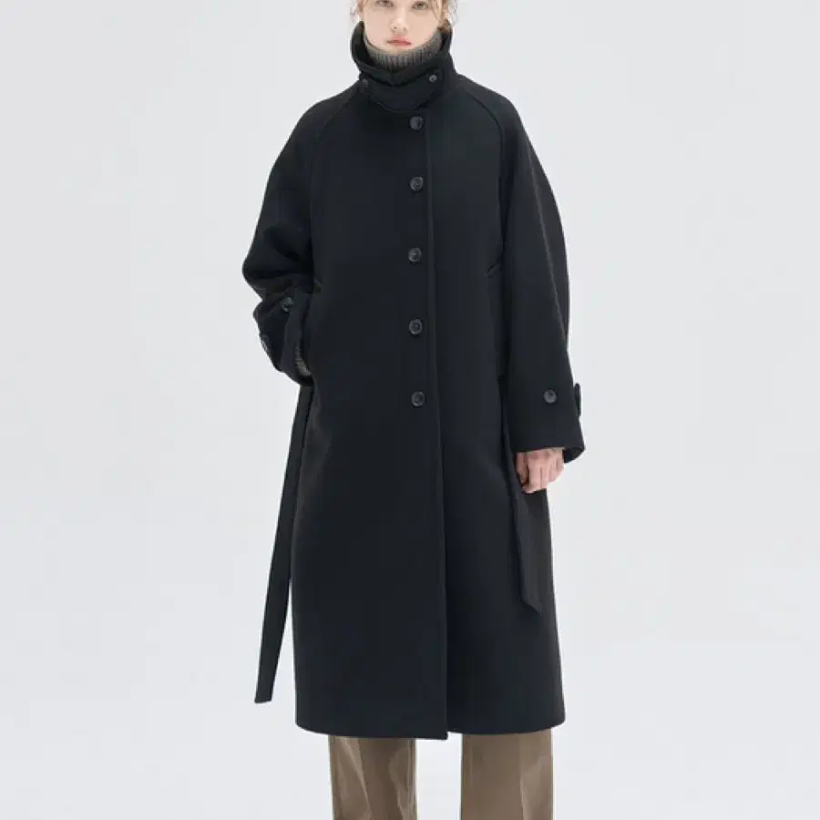 22fw) 닐바이피 single raglan coat 코트