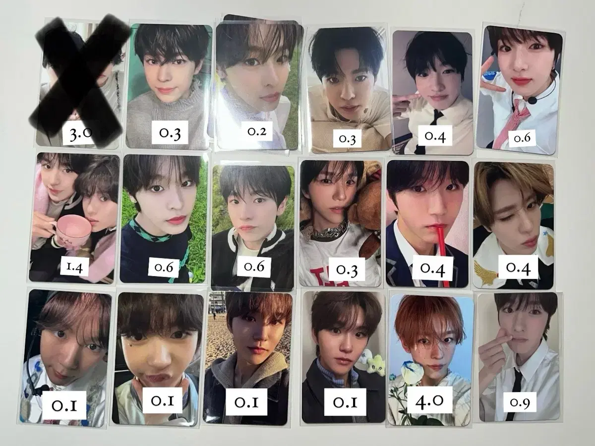 nct u wish photocard bulk wts shion rikuyuu shijaihiryosakuya