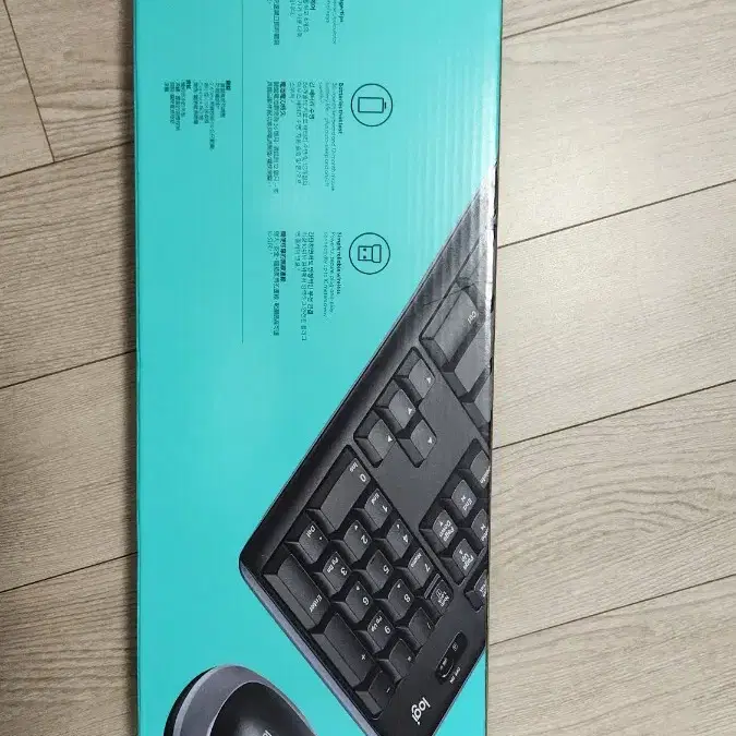 로지택 Logitech 무선 키보드 마우스 중고세트