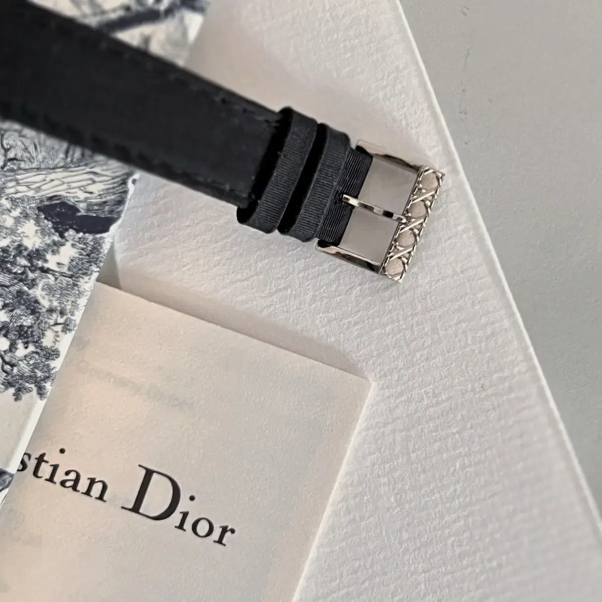 DIOR 라파리지엔느 실버 디올 시계