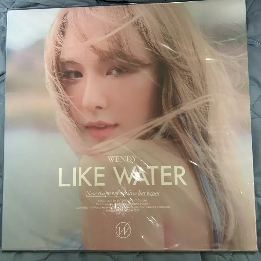 웬디 lp 미개봉 like water