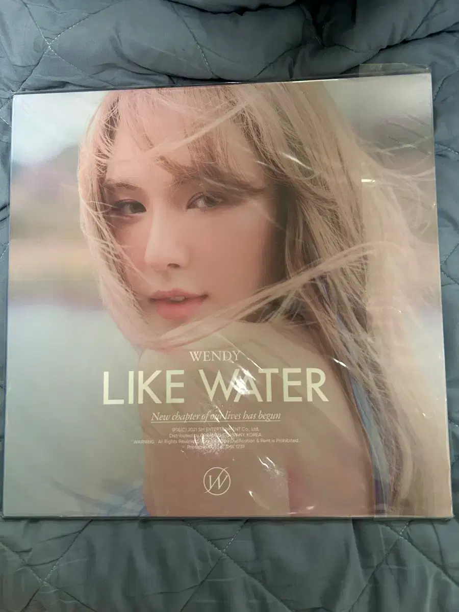 웬디 lp 미개봉 like water