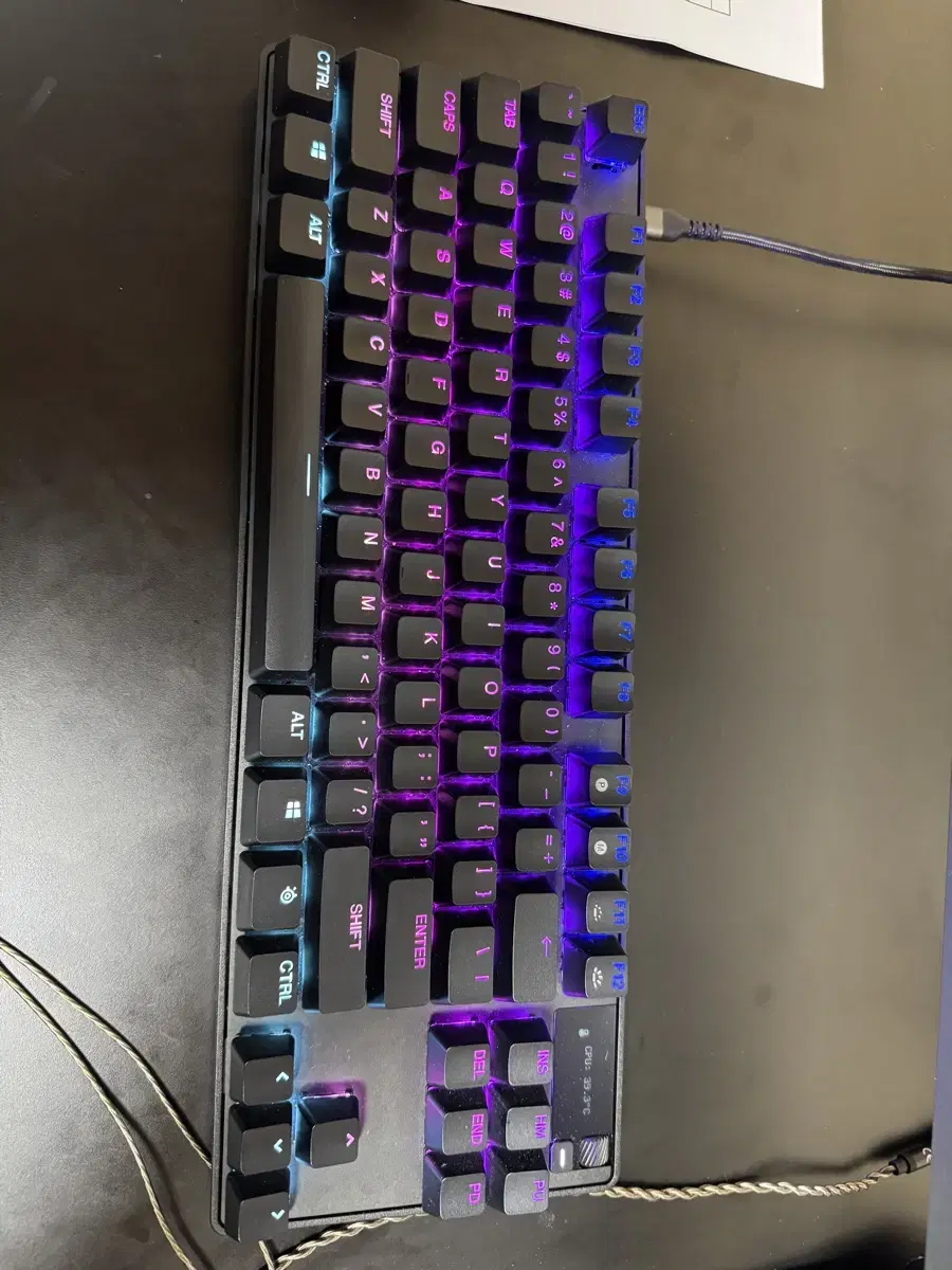 스틸시리즈 apex pro tkl 2023 래피드트리거 키보드