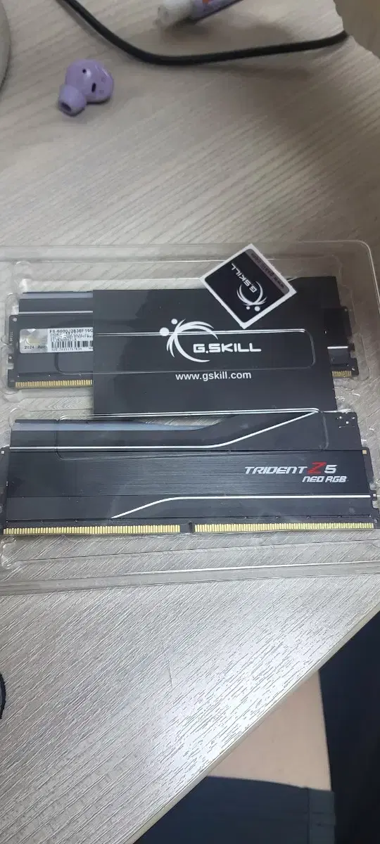 ddr5 gskil 32gb (16gbX2) 램팝니다