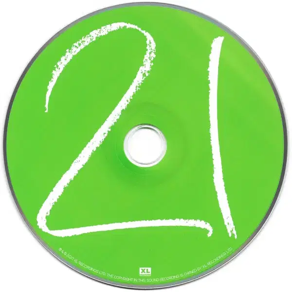 Adele - 21 (CD) 유럽반 초판 민트급중고