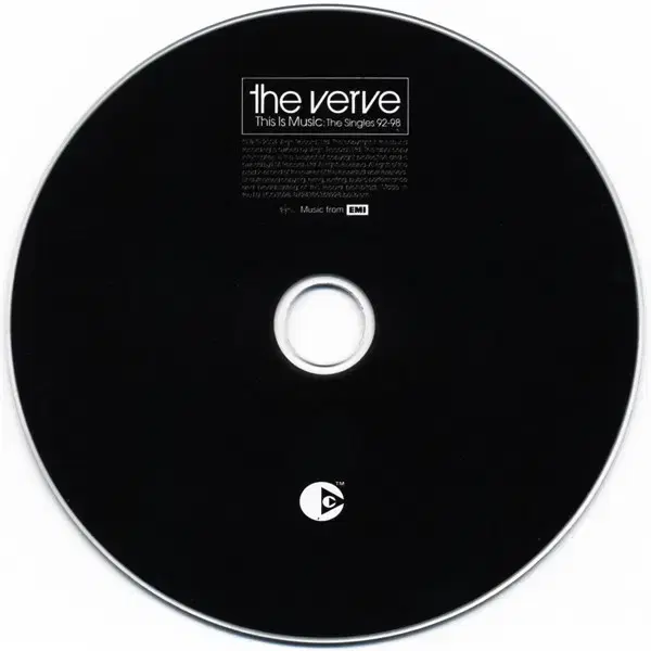 Verve - The Singles 92-98 (CD) 유럽반초판 NM-