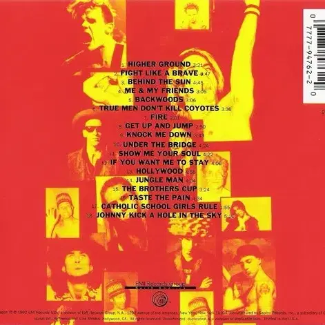 RHCP - What Hits!? (CD) 미국반 초판 EX++