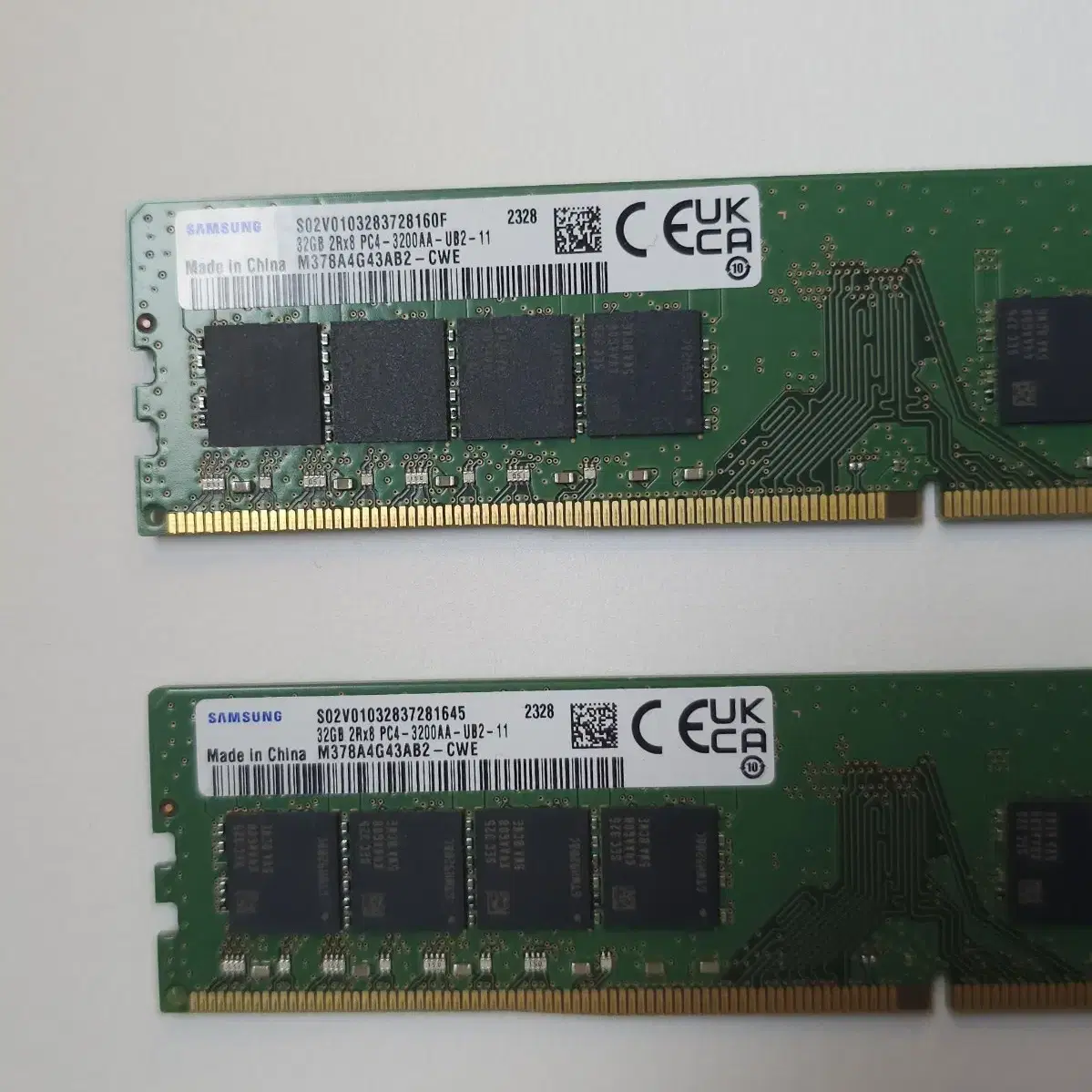 삼성전자 ddr4 램 32gb 2개 일괄