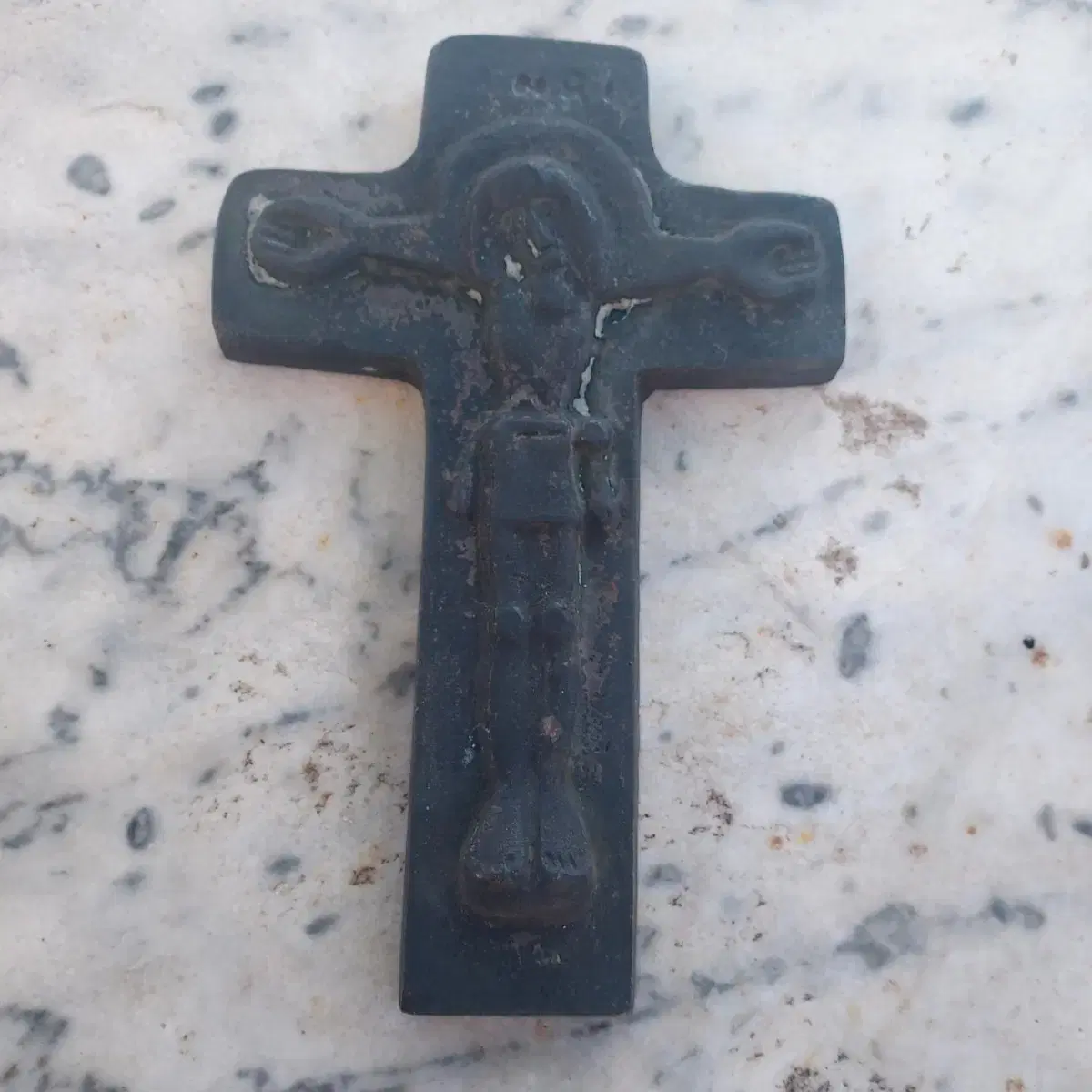 Old bronze cross