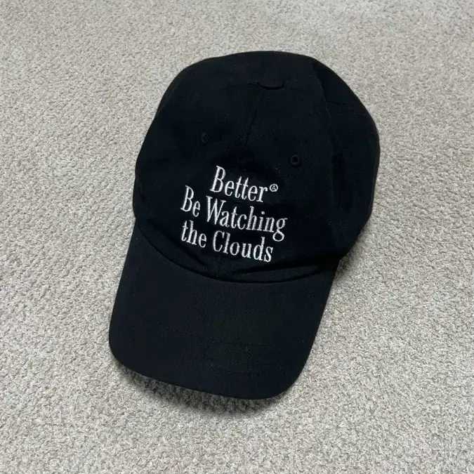 [에이카화이트] BETTER CAP-BLACK