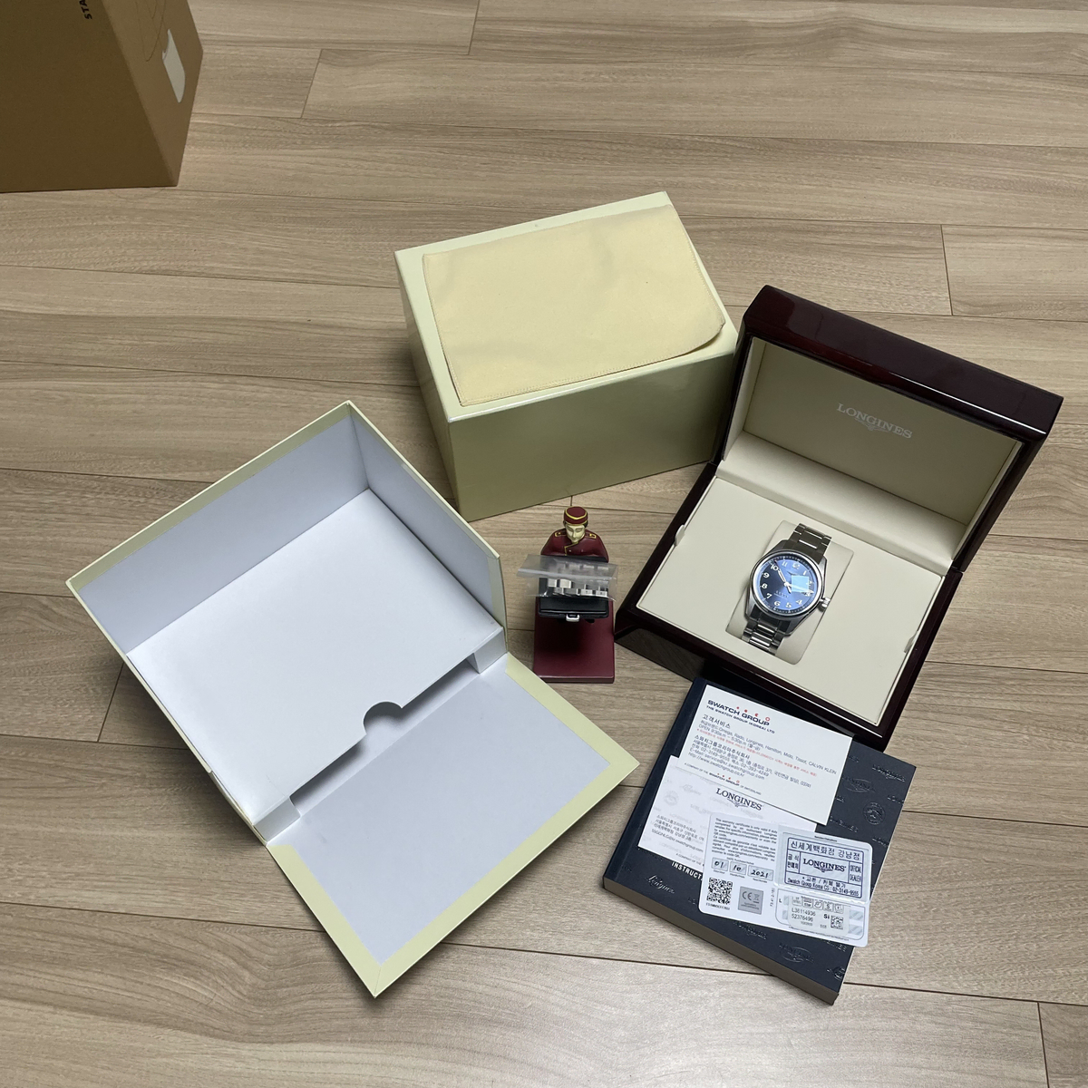 론진(Longines) 스피릿 42mm 청판 판매합니다.