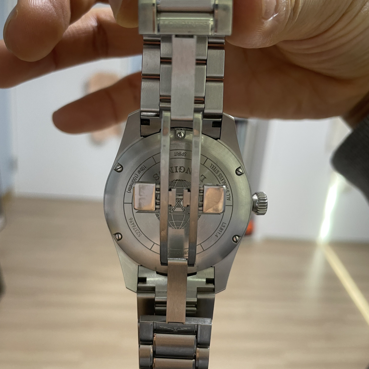 론진(Longines) 스피릿 42mm 청판 판매합니다.