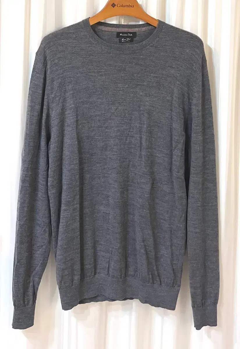 Massimo Dutti Gray Knit Merino Wool M Unisex