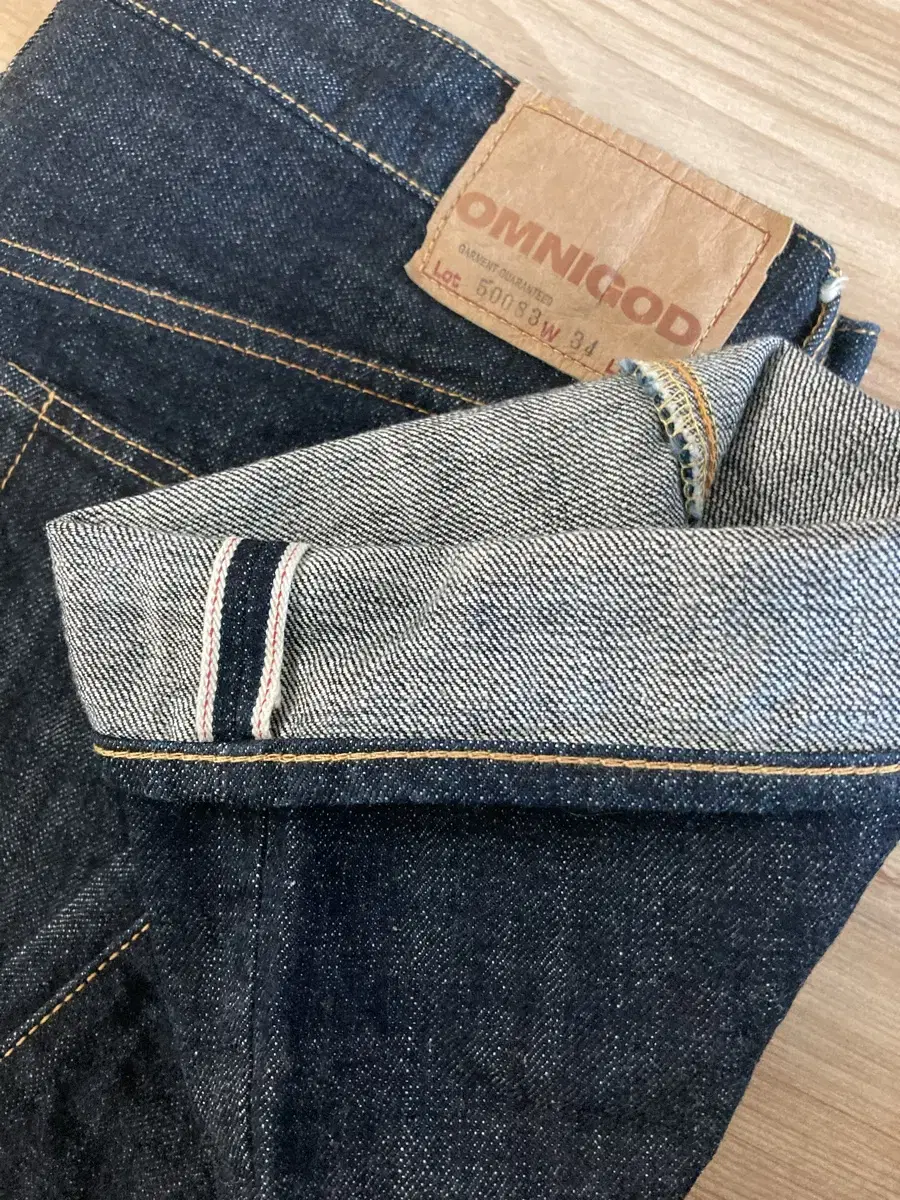 OMNIGOD[옴니갓] 5p Standard Straight Jeans