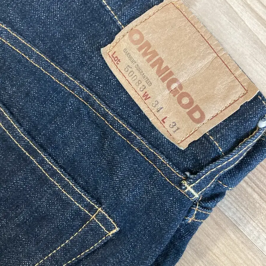 OMNIGOD[옴니갓] 5p Standard Straight Jeans