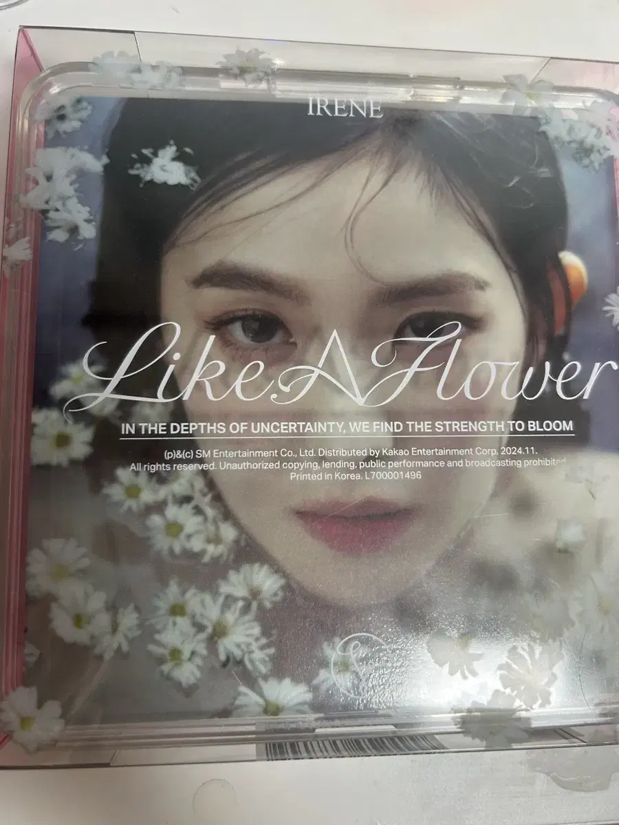 아이린 like a flower 솔로 앨범 케이스 개봉 (포카 구성품 o