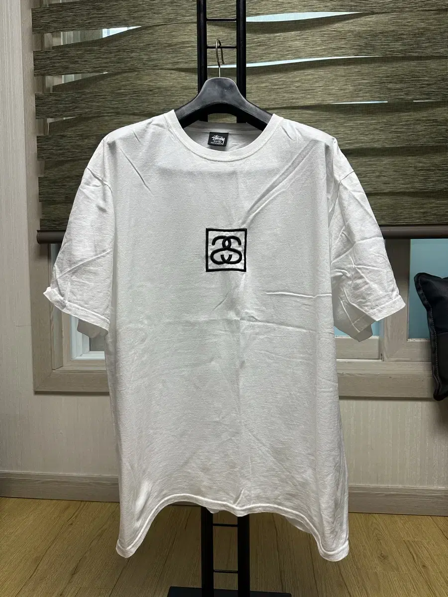 [XL]stussy Stussy embroidered logo short sleeve T-shirt