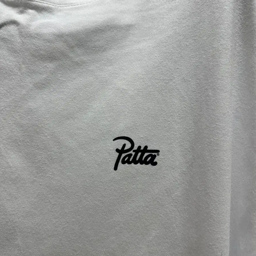 [XL]Patta 파타 화이트 반팔 티셔츠