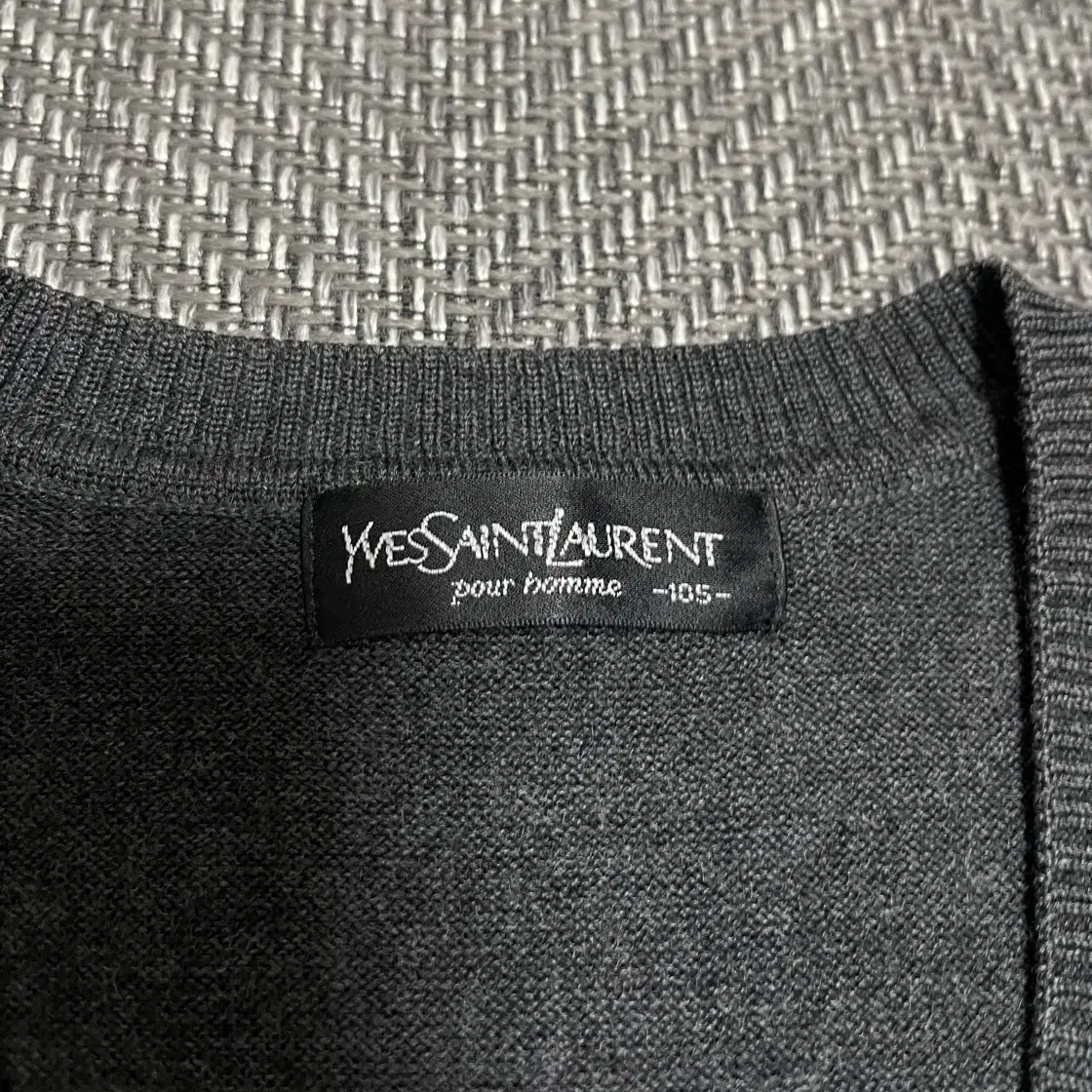 XL] 생로랑(YvesaintLaurent) 니트 조끼