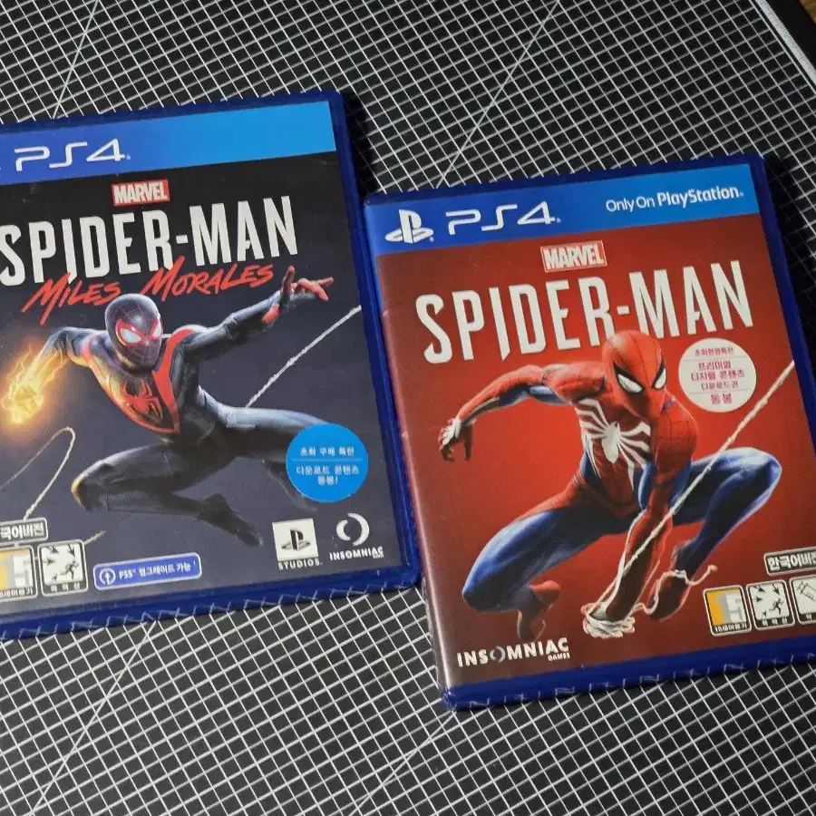 PS4 스파이더맨 + 스파이더맨 마일즈 모랄레스