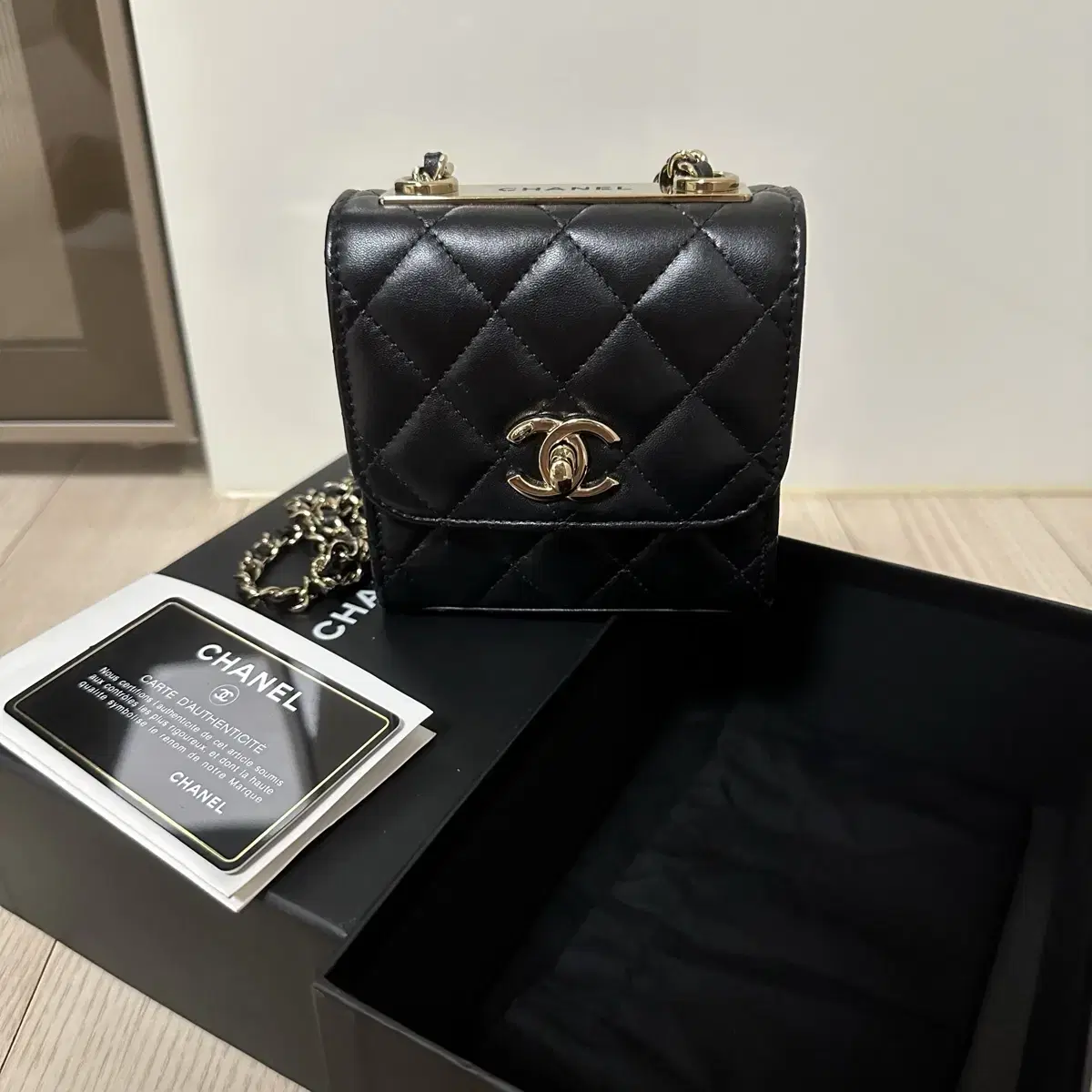 Chanel Trendy CC Mini Black (31st)