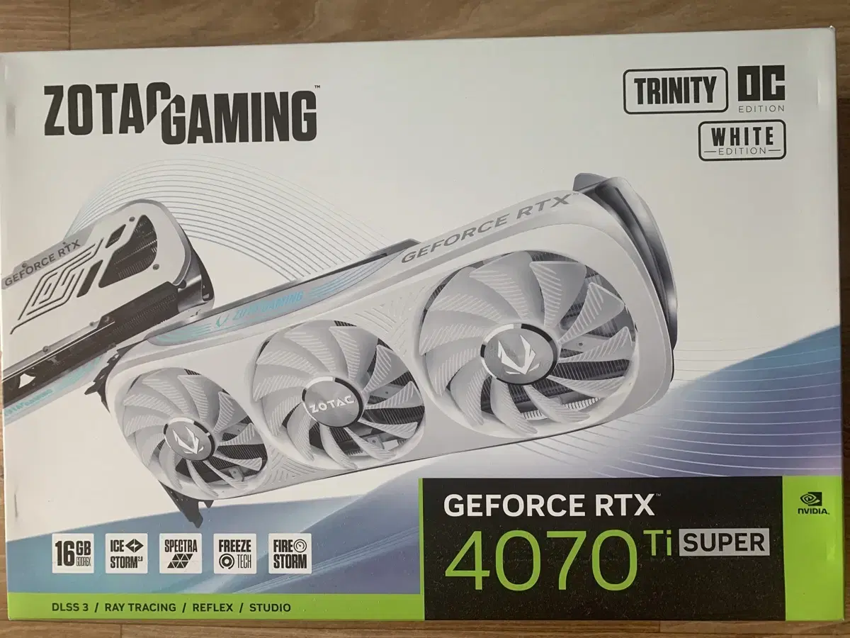 [미개봉] 지포스 rtx 4070 ti super 그래픽카드 판매합니다