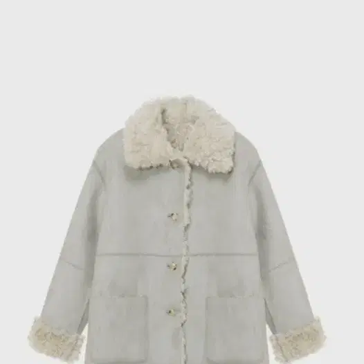 모노하 Reversible fluffy coat 리버시블 플러피 코트