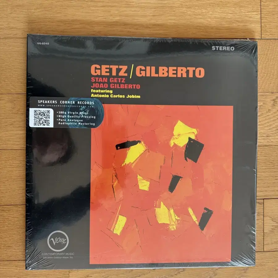 수입} Getz/Gilberto LP(Speakers corner)