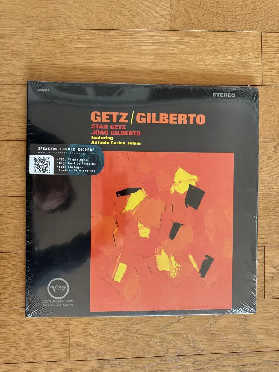 수입} Getz/Gilberto LP(Speakers corner)