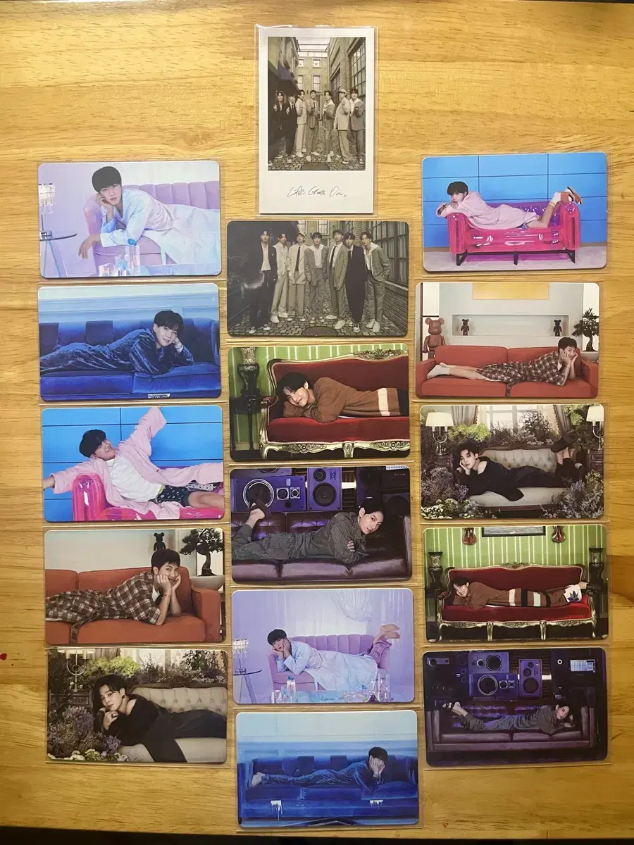 Bangtan Rain album Deluxe Essentials Photocard