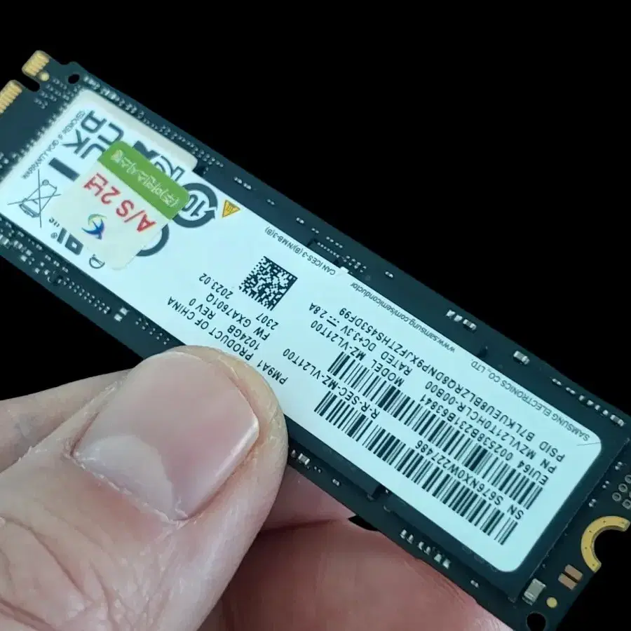 삼성전자 PM9A1 M.2 NVMe SSD 1TB (Gen4)