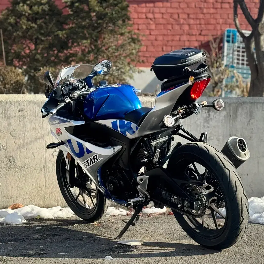 gsxr125 21년식 2만키로/ 투채널블박 / 스페셜카울 저렴히 판매