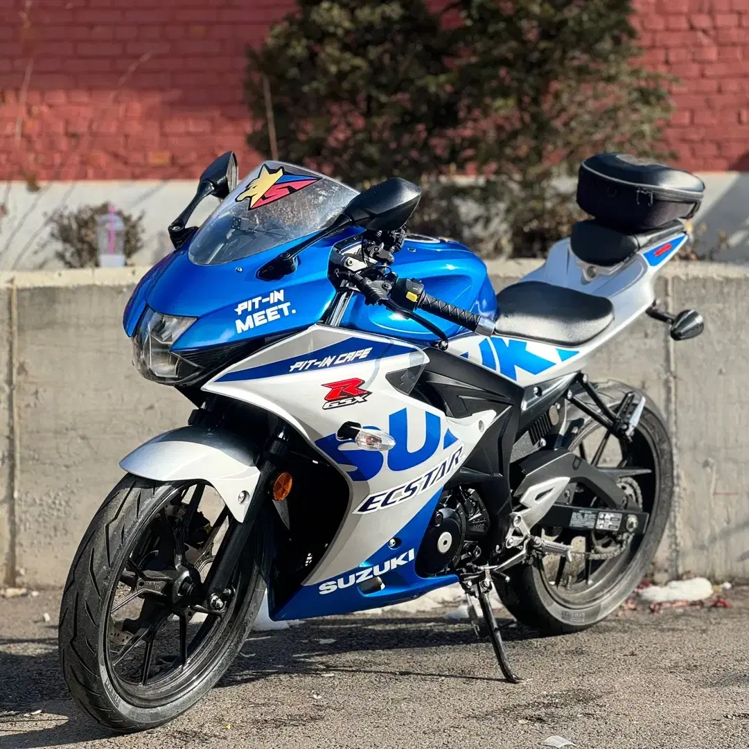 gsxr125 21년식 2만키로/ 투채널블박 / 스페셜카울 저렴히 판매