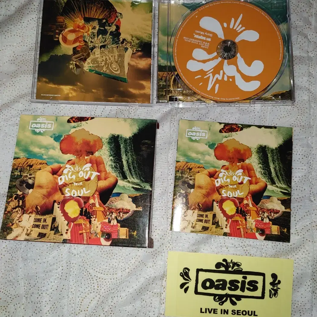 오아시스 Oasis Dig out your soul 앨범 CD