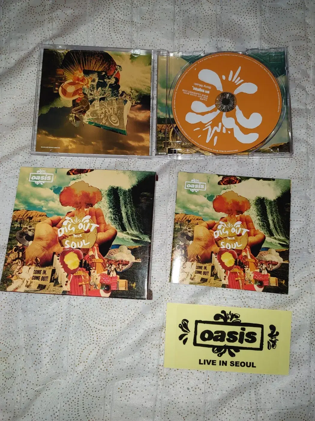 오아시스 Oasis Dig out your soul 앨범 CD