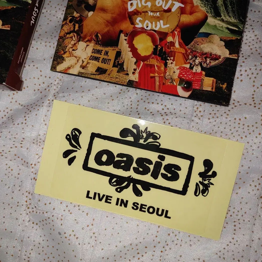 오아시스 Oasis Dig out your soul 앨범 CD