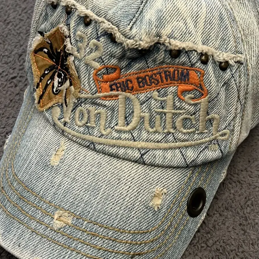 본더치(Von Dutch) 빈티지 데님 볼캡