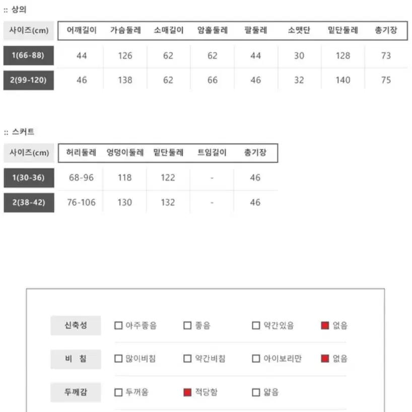 빅사이즈 트위드 투피스 (리치무드, 1사이즈)