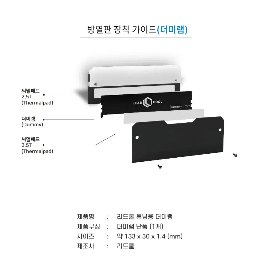 컴퓨터 더미 모형램