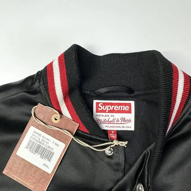 SUPREME 21SS 슈프림 미첼 앤 네스 바시티 자켓