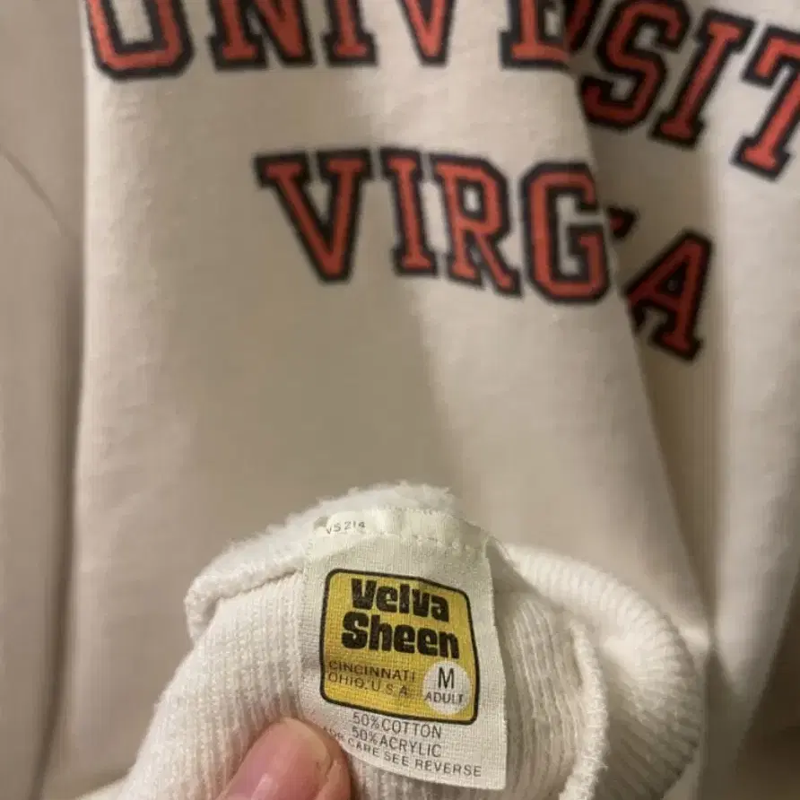 80s made in u.s.a velva sheen hoodie