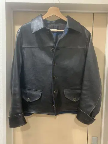 Heller's cafe 헬러스 카페 웨어하우스가죽 카 코트