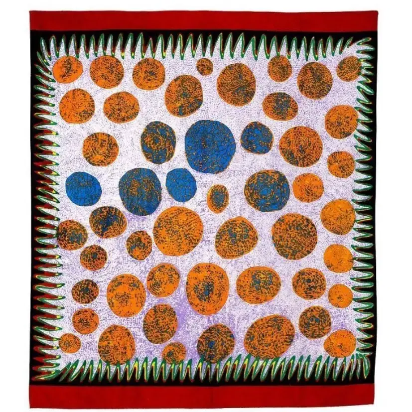 야요이 쿠사마 한정판 비치 타올 Kusama Yayoi Towel